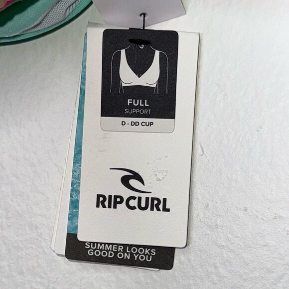 RIP Curl Beach Party D-DD Crop Swim Womens Size Small - Picture 9 of 9